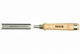 Стамеска YATO деревянная ручка CrV